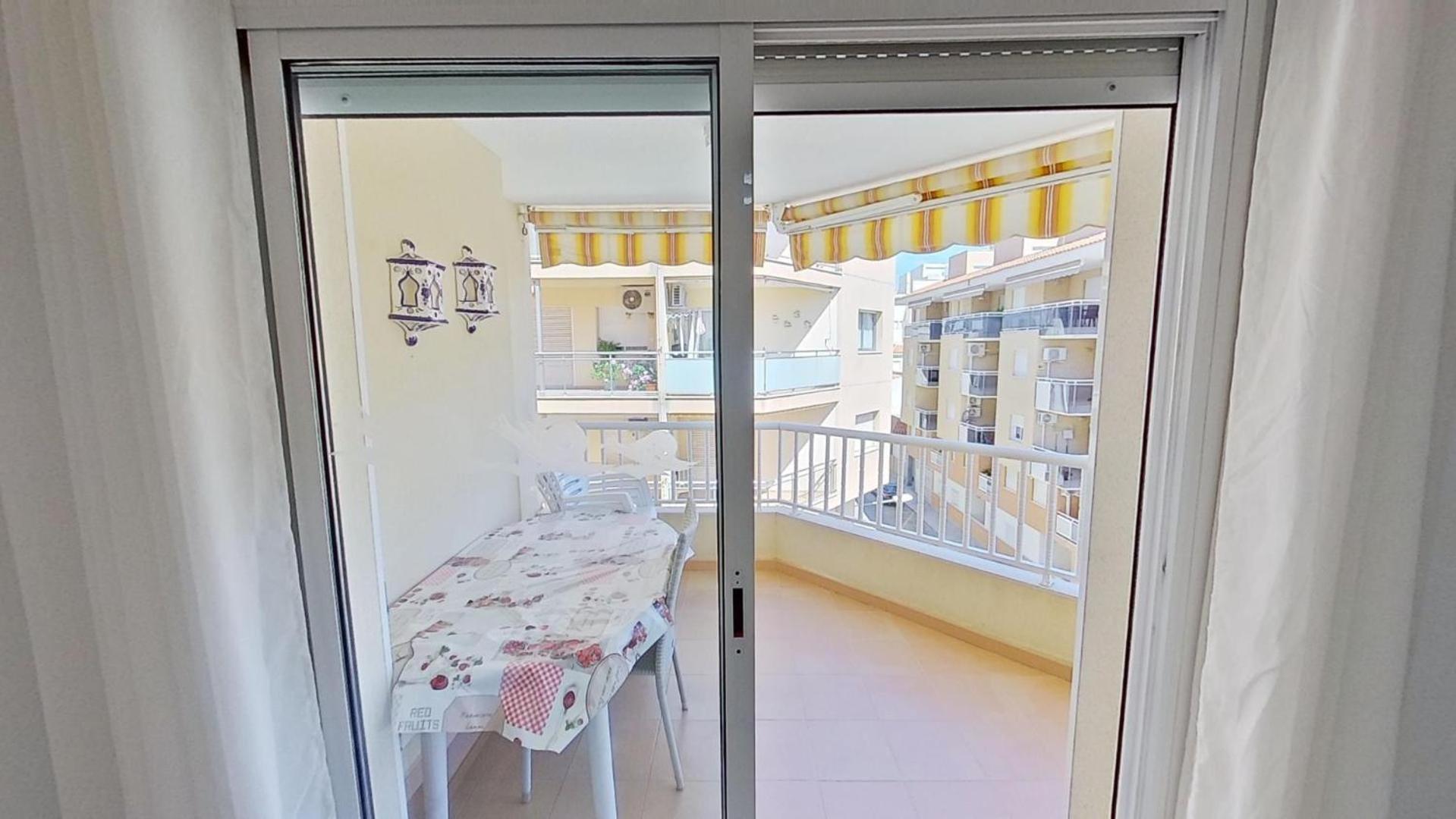 Apartamento Vistas Al Mar, Segunda Linea 3 Habitaciones Sant Carles de la Ràpita Exterior foto