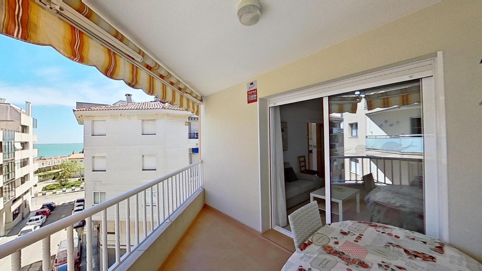 Apartamento Vistas Al Mar, Segunda Linea 3 Habitaciones Sant Carles de la Ràpita Exterior foto