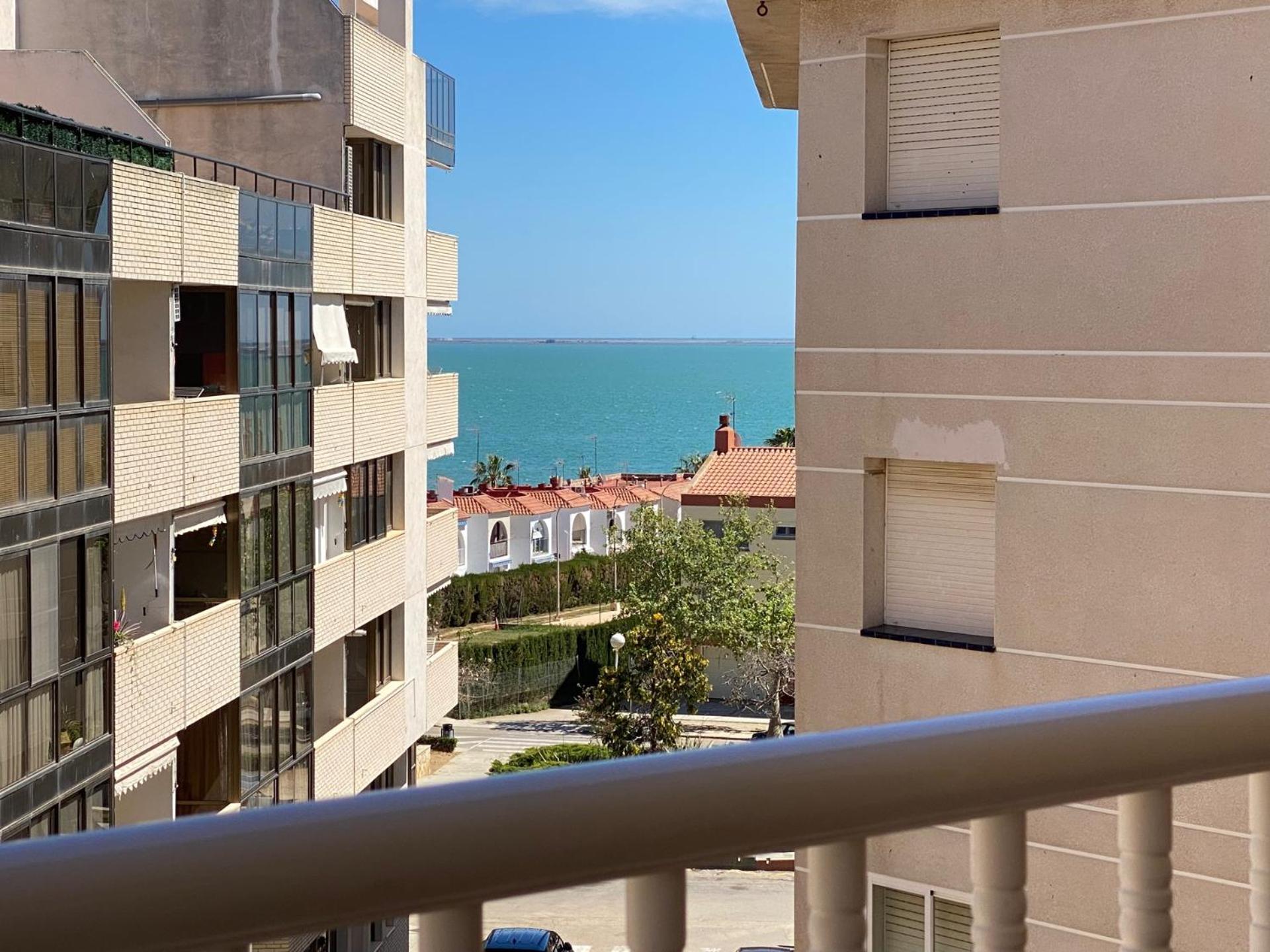 Apartamento Vistas Al Mar, Segunda Linea 3 Habitaciones Sant Carles de la Ràpita Exterior foto