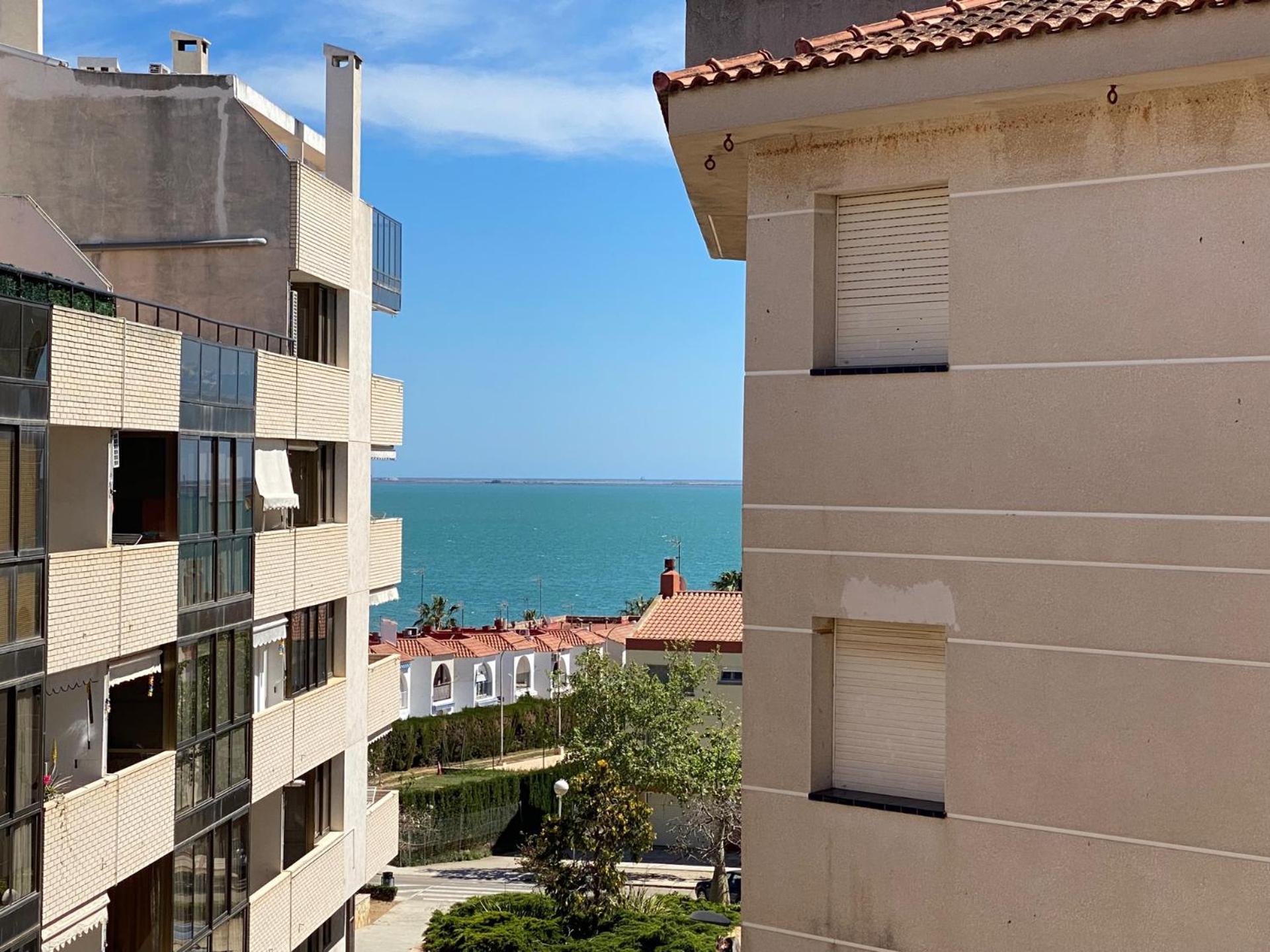Apartamento Vistas Al Mar, Segunda Linea 3 Habitaciones Sant Carles de la Ràpita Exterior foto